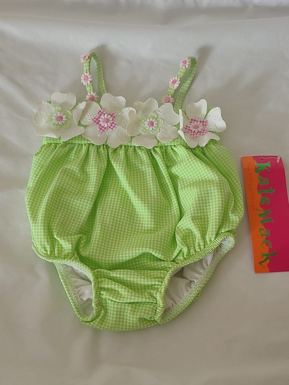 Kate Mack 3M Lime Green Bathing Suit